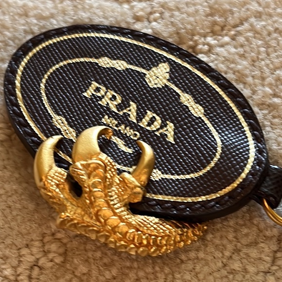 AUTHENTIC Prada Dragon Claw keychain RARE PIECE - Picture 5 of 5